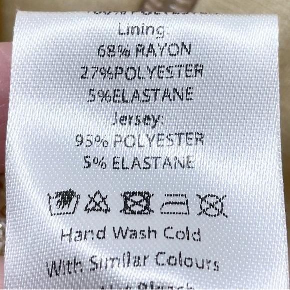 Lavish Alice One Shoulder Pleated Sequin Cowl Midi Dress In Bronze 4 NWT - Picture 10 of 10